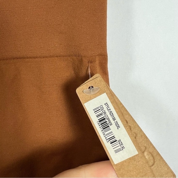 NEW Skims soft smoothing shorts size 1X copper brown - Picture 9 of 11